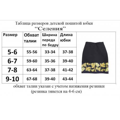 Размер женской юбки: как определить правильно, таблицы соответствия