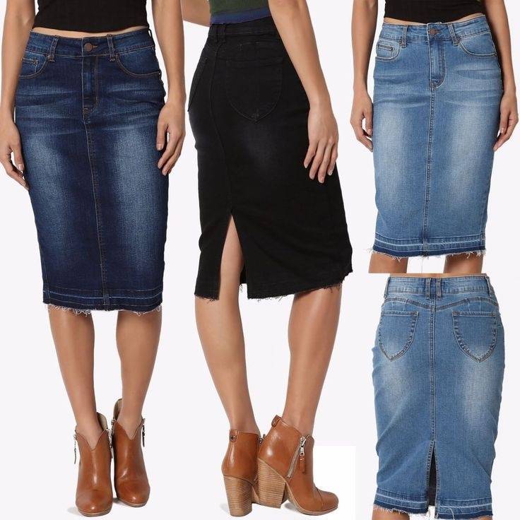 Модные джинсовые юбки 2020-2021 - модный журнал