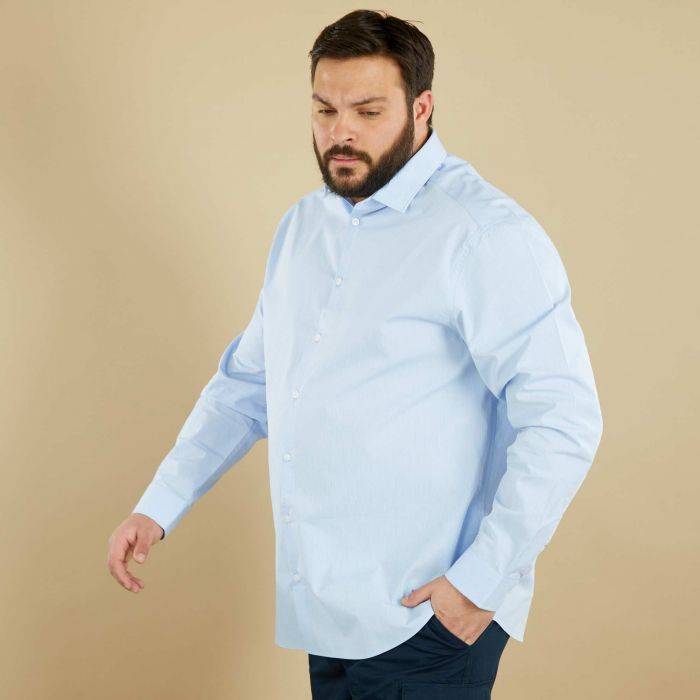 Рубашки для толстых мужчин: актуальные расцветки и фасоны